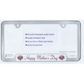 Chrome Plated Zinc License Plate Frame (Domestic Production)